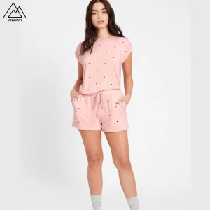 Women's Sleep Shorts Comfortwear Loungewear Soft Cotton Sports Casual Nightwear Pajamas