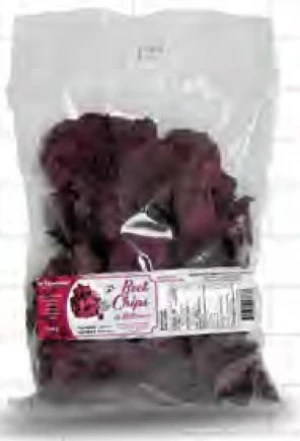Beet Chips dehydrated, Crunchy, tasty, nutritious, perfect late-night treat