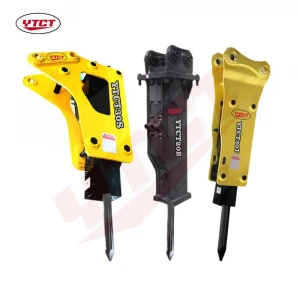 Best selling chinese product top type breaker hydraulic rock hammer for mini excavator