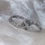 Import 18k Diamond Set Ice Cube Pair Ring from China