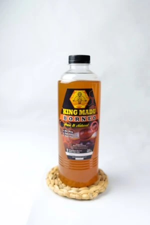 Yellow Honey 600 gr -  in regular Bottle 600 grams Raw Wild Borneo's Forest - Kalimantan Island Indonesia
