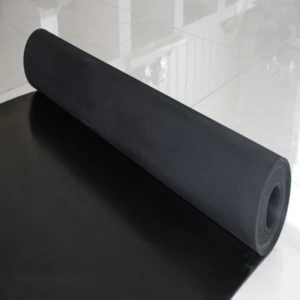1-30 mm Black Color  High Quality Natural Latex Rubber Sheets