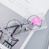 1 PC Cute Animal Glasses Soft Case Transparent Glass Spectacle Storage Protection Sunglasses Box For Travel Eyewear Accessories