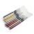 Import 10 Colors Nail Art Brush Set Cooper Metal Handle Polish Acrylic Nail Brushes from China