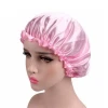 10 Colors Sleeping Hat Night Sleep Cap Hair Care Satin Bonnet Wig Caps For Making Wigs Nightcap For Women Caps Hats Men Unisex