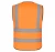 Import 100% polyester Reflective Vest Jacket Strip Mesh Fabric Construction Security 2 pockets Safety Vest Reflective Clothing from China