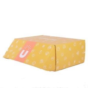 100% Recycled Material 4 Ply Colorful Printing Corrugated Mailer Box