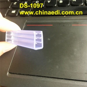 1000mm long plastic profile u-shaped plastic profile DS-1097