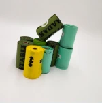 100%Biodegradable dog poop bags plastic bags  compostable  corn starch bags
