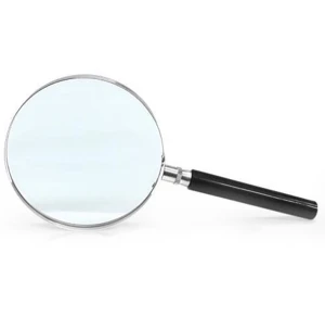 100mm 6x large handheld jewelry magnifying glasses magnifier loupe lamp