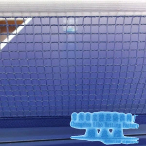 100%virgin HDPE blue table tennis net