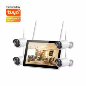 1080P 4CH/8CH Wireless HD LCD Monitor WiFi CCTV Camera NVR Kit