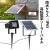 Import 10w 6000K  Energy Saving Solar Powered Outdoor Led Flood Light  garden Solar Light from China