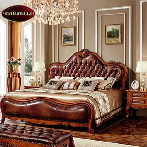 118-M antique custom hand carved european style king luxury wood bedroom set,bed room furniture bedroom set