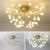 Import 12 27 Heads Popular Stylish Bubble Glass Ball Firefly LED Ceiling Lamp from China