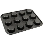 12 Cups Muffin Pan Carbon Steel Nonstick Carbon steel Bakeware
