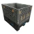 Import 1200*1000*1000mm heavy duty collapsible container/ pallet boxes/plastic storage box from China