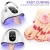 Import 120W Intelligent Curing Lamps Portable Automatic Sensor Gel Nail Lamp Hand Foot LED UV Nail Dryer For Home Salon from China