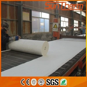 1260 insulation ceramic fiber blanket 25MM with density 96kg/m3