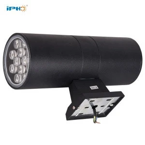 12W Ip65 Outdoor Waterproof Yard Garden Hotel Led Cylinder Wall Up Down Light