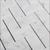 12"x12" White Carrara mosaic tile wall and floor marble mosaic tiles