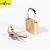 Import 13000BR01 High Quality simple brass pad key lock with 3 keys from China