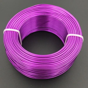 1.5mm purple craft aluminum wire / decoration aluminium wire