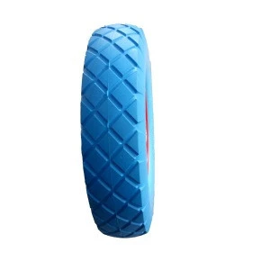 16 inch solid pu foam tyre wheel for wheelbarrow