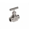 1/8 to 1 inch Stainless Steel 6000 psi Female Thread  Needle Valve