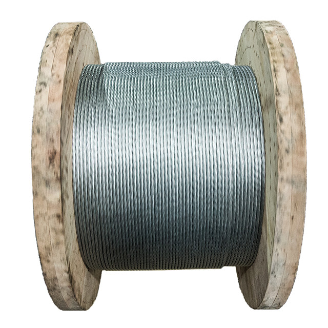 Buy 1x7 Ehs 1/ 4 Galvanized Steel Cable Stay Wire Guy Wire Astm A475 ...