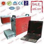 2 Years Warranty Portable Fiber Laser Marking Machine in Stock