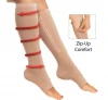 20-25 mmHg Zipper Compression Socks Reduce Swelling Anti-Fatigue Enhance Blood Circulation #YLW-22