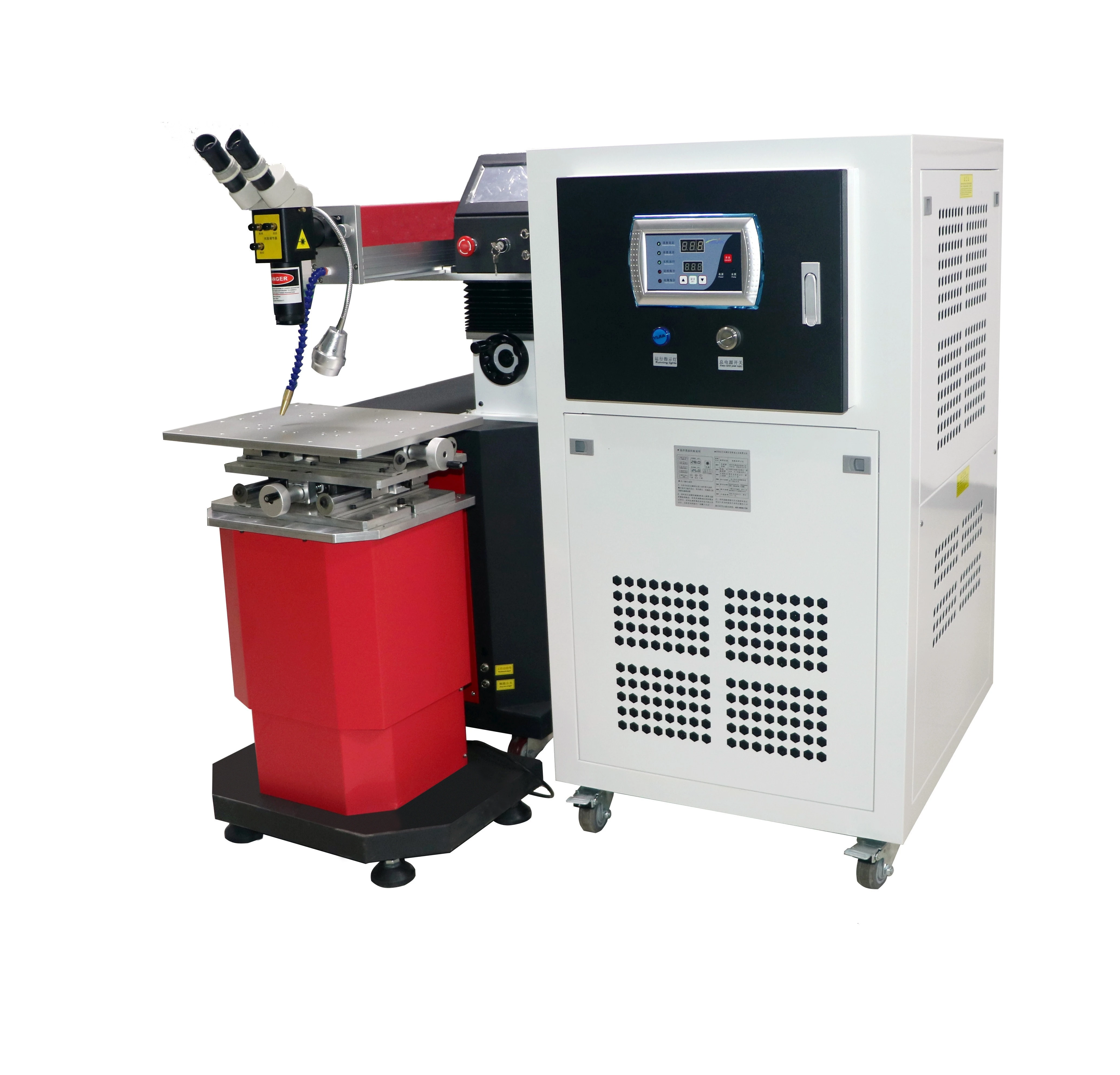 200W 400W 600W stainless steel yag mould repair cnc automatic channel letter fiber laser spot welding machine