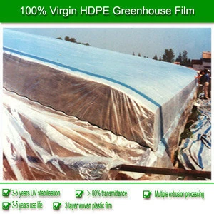 2013 New Professional Product Transparency HDPE Vegetable Greenhouse Film 120/160gsm 2-12m Width 80-200 micron Thickness
