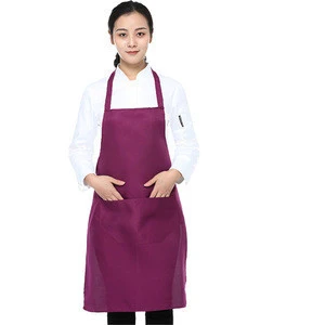 2018 China bartender half black apron with custom logo
