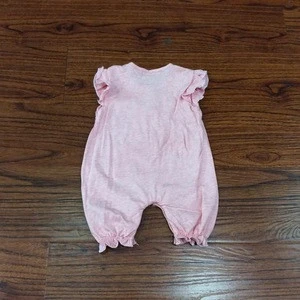 2018 hot sale fashion cotton import custom baby clothes china baby romper/baby toddler clothing