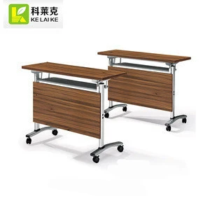 2018 hot sale new model meeting room folding conference laptop table