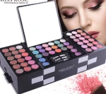 2018 Miss rose Cosmetics the best quality 144 colors eyeshadow wholesale the best make up eyeshadow 2 in 1