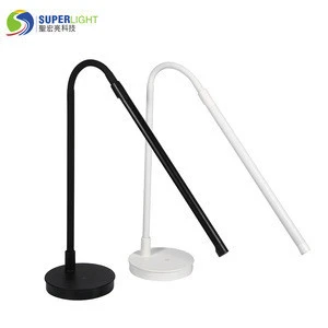 2018 new style dimmer led reading touch table lamp