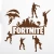 Import 2018 The Hot Game Fortnite Series Products Wall Sticker Decoration Fortnite Sticker Factory Wholesale from China