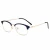 Import 2019 high quality designer blue light blocking frames metal eyewear TR90  anti blue ray glasses for women from China