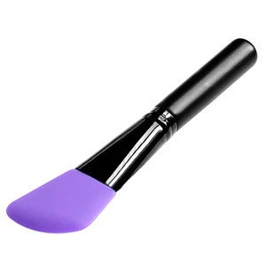 2019 New design nice quality Colorful Cosmetic Makeup Tool Face private label Silicone Mask Applicator Brush
