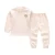 Import 2019 Wholesale Newborn Baby Autumn Winter Soft Stripe Cotton Pajama Clothing Sets from China