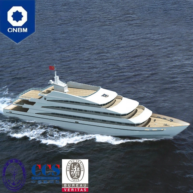 201ft 500 Seats Steel Aluminum Composite Muti Functional Cruise Yacht Luxury Sightseeing Tour Boat Fast Passenger Ship for Sale