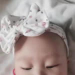 2020 3Pcs Kids Floral Headband Girls Baby Elastic Bowknot Hairband Set  Children Bow Tie Hair Accessories