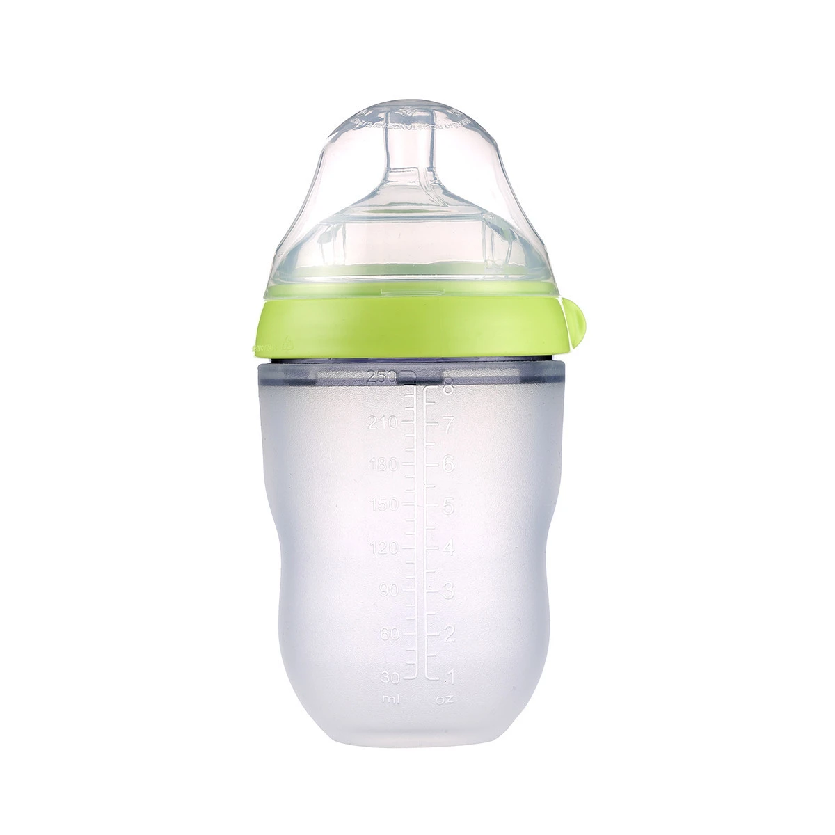 2020 baby supplies Wholesale food grade silicone baby feeding milk bottle for bebe feeding