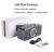 Import 2020 Bluetooth5.0 Audio 8W Speaker With Microphone LCD Clock Luxury Design Metal Frame Support TF Card Aux FM Radio Loudspeaker from China