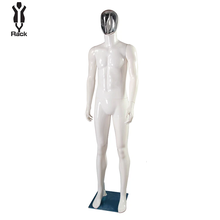 2020 Hot Sale Clothing Store Display Model adjustable Standing Full Body Male sports mannequin Plastic Mannequin