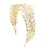 Import 2020 Hot Sale High Quality Good Price wedding leaf headwear headband for women from China