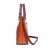 Import 2020 Italian style new ladies shoulder bag fashion large capacity all-match leather bucket bag from China